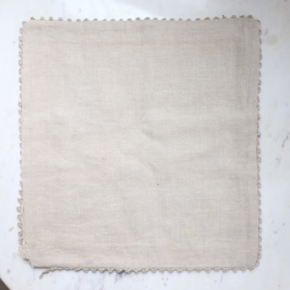 Two linen boho chic pillow covers - Picture 3 of 7